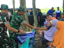Air Kehidupan Mengalir dari TMMD, Wasev Tinjau Sumur Bor dan Tanam Harapan di Pelemgadung