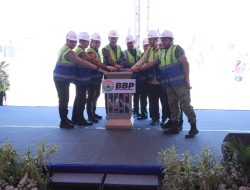 Dukung Industri Strategis: Kapolres Gresik Turun Langsung di Groundbreaking Komplek Nitrat PT Bara Blasting