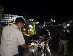 Siaga Kompi I Polres Mesuji Laksanakan KRYD dan Patroli Gabungan, Amankan Jalur Utama Hingga Perbatasan