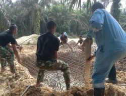 Kodam XIX Tuanku Tambusai Kebut Pembangunan Jembatan Garuda di Wilayah Kabupaten Inhu, Progres Sudah Tembus 28 Persen