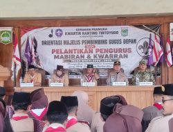 Babinsa Koramil Tirtoyudo Hadiri Orientasi dan Pelantikan Pengurus Pramuka Kecamatan Tirtoyudo Masa Bakti 2026–2029