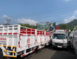 Sebanyak 53 Unit Truk Operasional Koperasi Merah Putih Tiba Di wilayah Kodim Wonogiri