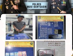 Polres Musi Banyuasin Bekuk Pengedar Sabu di Sekayu dan Lawang Wetan dalam Dua Operasi Beruntun