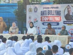 Bersama LPSK DKI, Polres Jakbar Berikan Edukasi Pencegahan Kekerasan pada Anak di SMPN 186