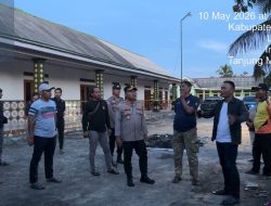 Kapolres Mesuji Tinjau Langsung Lokasi Pasca Perusakan dan Pembakaran Fasilitas Pondok Pesantren Nurul Jadid