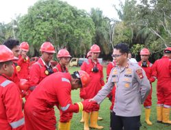 Polda Sumsel Perkuat Mitigasi Karhutla di Sektor Perkebunan Dukung Stabilitas Ekonomi Nasional