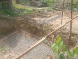 Pembangunan Jembatan Perintis Desa Cot Bada Capai Tahap Pengecoran Pondasi