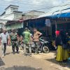 Sinergi TNI-Polri dan Satpol PP Tertibkan Pedagang Kaki Lima di Pasar Krueng Geukueh