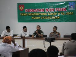 Kegiatan Non Fisik Juga Bagian Penting Rangkaian TMMD.