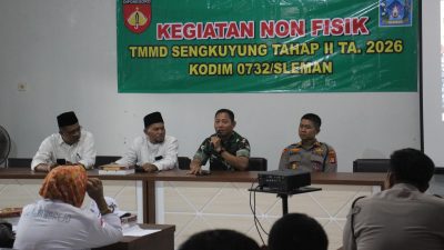 Kegiatan Non Fisik Juga Bagian Penting Rangkaian TMMD.