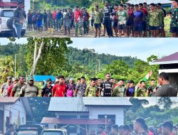 Apel Pagi TMMD Ke-128 Kodim 1801/Manokwari Perkuat Semangat Satgas di Tanah Rubuh: Komandan SSK Kerahkan Personel Ke Sasaran Pembangunan