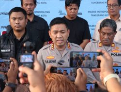 Polres Metro Tangerang Ungkap 52 Kasus Kejahatan Jalanan , 36 Tersangka Diamankan