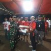 Babinsa Koramil 0818/11 Donomulyo Hadiri dan Amankan Partai Final Tarik Tambang Desa Mentaraman