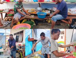 Dibalik Kesuksesan TMMD, Ada Peran Penting Tim Dapur Umum