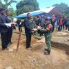 Hangatnya Kebersamaan di Perbatasan dalam Peletakan Batu Pertama Perayaan Kenaikan Isa Almasih