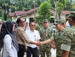 Pangdam XIX Tuanku Tambusai Hadiri Vidcon Nasional Peresmian 1.061 KDKMP Dipimpin Presiden RI