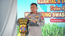 Perkuat Ketahanan Pangan Nasional, Polda Kaltim Gelar Panen Raya Kuartal II Tahun 2026