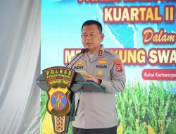 Perkuat Ketahanan Pangan Nasional, Polda Kaltim Gelar Panen Raya Kuartal II Tahun 2026