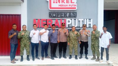 Dandim 0103/Aceh Utara Hadiri Launching 1061 Titik KDKMP di Wilayah Kodam Iskandar Muda