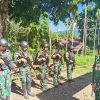 Satgas Pamtas Kewilayahan Yonif 410/ALG Pos Teluk Etna Laksanakan Yankesling dan Berikan Edukasi Kesehatan Kepada Masyarakat Kampung Ururu