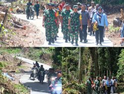 Jalan Cor TMMD Ke-128 Kodim 1801/Manokwari Rampung 100 %, Sudah Dapat Digunakan Warga