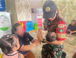 Kodam XIX Tuanku Tambusai Kawal Pencegahan Stunting, Babinsa Pantau 8 Balita dan Bayi di Lapas Perempuan Pekanbaru