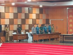 Wujud Sinergi TNI dan Pemerintah Daerah, Kasdim 1310/Bitung Hadiri Rapat Paripurna DPRD Kota Bitung Tahun 2026