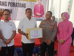 Hari Kedua Kunker, Kapolres Mesuji Monitoring Kinerja Jajaran Polsek Simpang Pematang