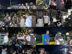 Patroli Malam, Samapta Polda PBD Jaga Kamtibmas Amankan Sorong Hingga Subuh: Tiga Motor dan Sajam Diamankan Saat Patroli