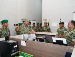 Pangdam I/BB Kunjungi Kodim 0201/Medan, Tekankan Prajurit Bantu Kesulitan Rakyat