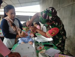 Sinergi Babinsa Dan Nakes Kelurahan Turi Kejar Target Posyandu Stunting Di Kota Blitar