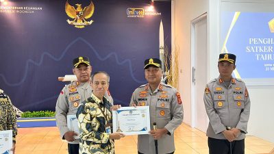 Polres Mesuji Ukir Prestasi Gemilang, Raih Dua Penghargaan Bergengsi dari KPPN Kota Bumi