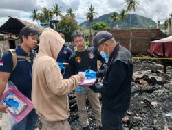 Polres Bima Olah TKP, Selidiki Penyebab Kebakaran Hebat di Desa Lido
