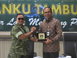 Kodam XIX/Tuanku Tambusai Perkuat Pengamanan Obvitnas, Pertamina Datangi Makodam di Pekanbaru
