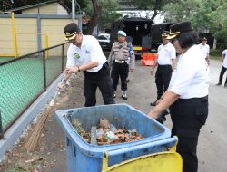 Polres Metro Jakbar Apel Pencanangan Program “Jaga Jakarta Bersih dan Asri”, Wujudkan Lingkungan Kerja Sehat dan Nyaman