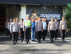 Apel Siaga Pengamanan Liga 1 di Polres Metro Bekasi Kota, Fokus Humanis dan Deteksi Dini