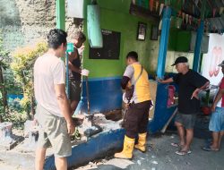 Dekat Tanpa Jarak, Cara Babinsa Jaga Kebersihan Lingkungan Lewat Kerja Bakti Bersama Warga