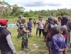 Melalui Komunikasi Sosial, Satgas Yonif 2 Marinir Hadir Menguatkan Masyarakat Kapiraya Papua