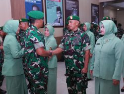 Pimpin Sertijab Danramil dan Perwira Staf, Dandim 0808/Blitar Tekankan Optimalisasi Kinerja Satuan
