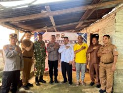 Dukung Program Kesejahteraan Presiden, Polda Sumsel Gelar Bedah Rumah di Muratara