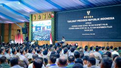 Kasad Hadiri Taklimat Presiden RI kepada 1.095 Pasis TNI-Polri di Seskoad