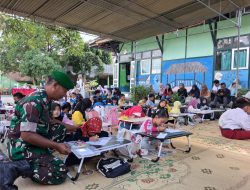 Kepedulian Babinsa Pada Generasi Penerus Bangsa
