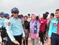 Perkuat Stabilitas Ruang Publik, Polda Sumsel Gelar Patroli Dialogis di Kawasan CFD Ampera