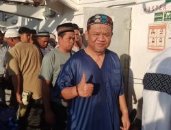 Hidupkan Semangat Idul Adha di Tengah Laut, Sholat Id Berjamaah Digelar di Mushola ANNimah KM Dorolonda