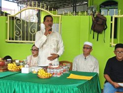 Kebersamaan Dandim Palembang dan Ketua Persit Warnai Pelaksanaan Kurban di Masjid Thoriqul Jannah