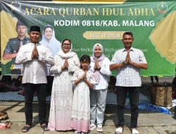 Kodim 0818/Malang-Batu Gelar Penyembelihan Hewan Qurban Iduladha 1447 H, Pererat Kebersamaan dan Kepedulian Sosial