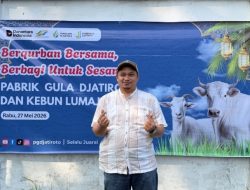 Pegawai PT SGN PG Djatiroto Melakukan Penyembelihan Hewan Kurban Untuk Memupuk Kebersamaan Dan Silaturahmi