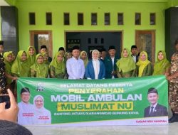 Cegah Keterlambatan Pertolongan DPP PB Bantu Ambulans
