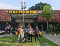 Polsek Gresik Kota Bekuk Dua Pelaku Curanmor dalam Hitungan Jam