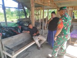 Pasca-lebaran, Babinsa Koramil 15/Matangkuli Ajak Warga Waspadai Perubahan Cuaca Melalui Komsos